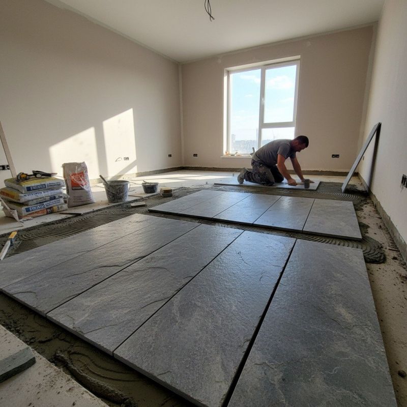 Mosaic Tile Installation detail